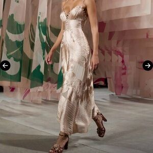 Ulla Johnson Vesna Corded Silk Lace Dress